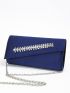 Small Envelope Bag Rhinestone Decor Chain Strap For Party