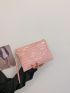 Crocodile Embossed Square Bag