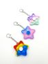 1pc Random Color Pop It Design Star Bag Charm