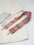 Geometric Pattern Adjustable Bag Strap