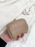Crocodile Embossed Coin Purse