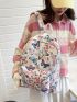 Butterfly Pattern Functional Backpack