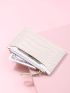 Croc Embossed Card Holder