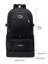 Men Letter Graphic Travel Backpack