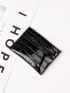 Solid Crocodile Embossed Card Holder