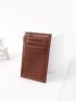 Crocodile Embossed Card Holder