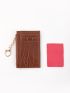 Crocodile Embossed Card Holder