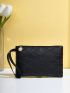 Mini Minimalist Textured Clutch Bag
