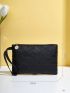 Mini Minimalist Textured Clutch Bag