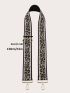 Allover Leopard Pattern Bag Strap
