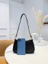 Glitter Sequin Decor Hobo Bag