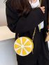 Mini Colorblock Circle Bag