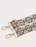 Geometric Pattern Bag Strap