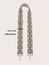 Geometric Pattern Bag Strap