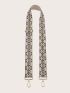 Geometric Pattern Bag Strap