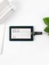 Letter Graphic Luggage Tag