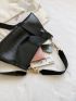 Chain Decor Square Bag