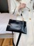 Chain Decor Square Bag