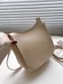 Minimalist Snap Button Square Bag