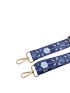 Floral Pattern Colorblock Bag Strap