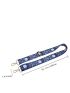 Floral Pattern Colorblock Bag Strap