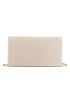 Rhinestone Decor Ruched Detail Square Bag