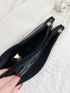 Crocodile Embossed Square Bag