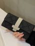 Buckle Decor Long Wallet