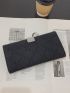 Buckle Decor Long Wallet