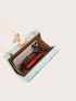 Mini Rhinestone & Faux Pearl Detail Box Bag