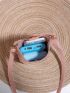 Geometric Graphic Colorblock Phone Wallet