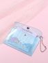 Clear Flap Card Holder