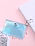 Clear Flap Card Holder