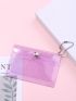Clear Flap Card Holder