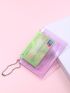 Clear Flap Card Holder