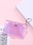 Clear Flap Card Holder