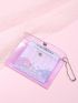 Clear Flap Card Holder