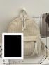 Pocket Front Corduroy Classic Backpack