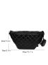 Quilted Fanny Pack With Coin Purse