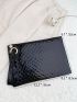 Minimalist Eyelet Detail Square Bag