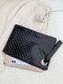 Minimalist Eyelet Detail Square Bag