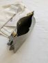 Chain Decor Square Bag