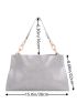 Chain Decor Square Bag