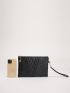 Quilted Tassel Decor Square Bag