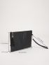 Quilted Tassel Decor Square Bag
