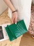 Minimalist Chevron Square Bag