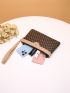 Geometric Graphic Clutch Bag