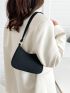 Small Hobo Bag Black Minimalist For Daily