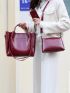 3pcs Minimalist Square Bag Set