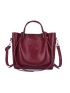 3pcs Minimalist Square Bag Set